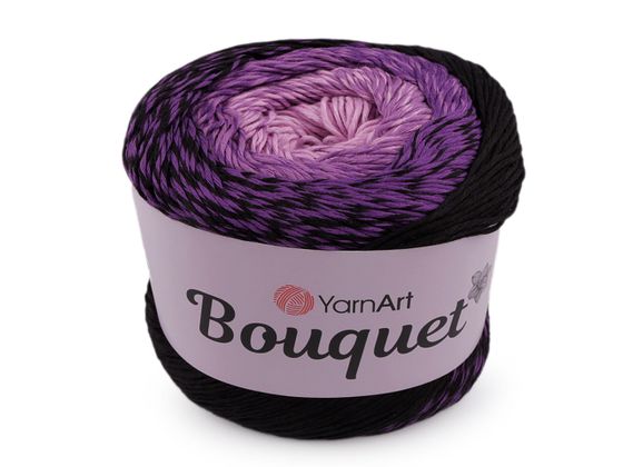 Bavlnená pletacia priadza Bouquet 250 g