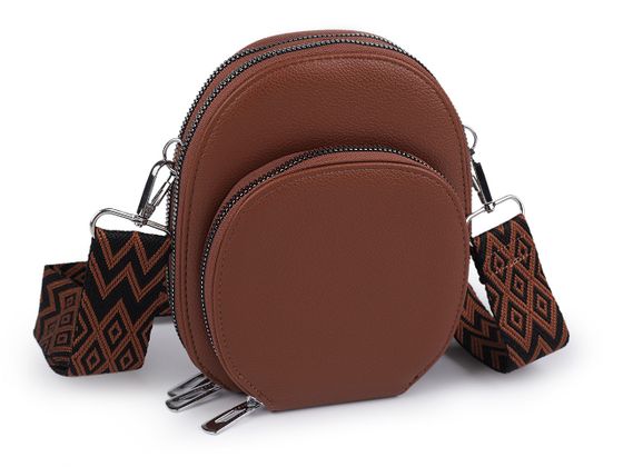 Dámska / dievčenská kabelka crossbody s popruhom 15x18 cm